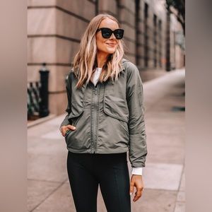 Lululemon Army Green Jacket. Size:6. $60